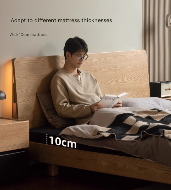 Ash Solid Wood Multi functional Suspended Bed