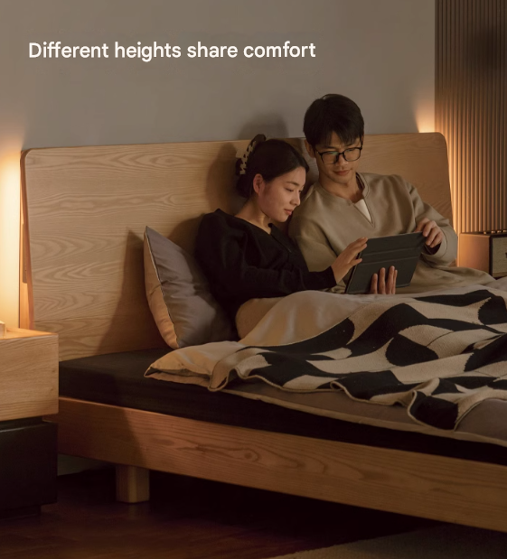 Ash Solid Wood Multi functional Suspended Bed