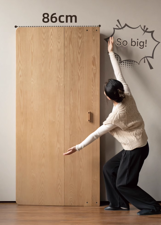 Ash Solid Wood Multi functional Suspended Bed