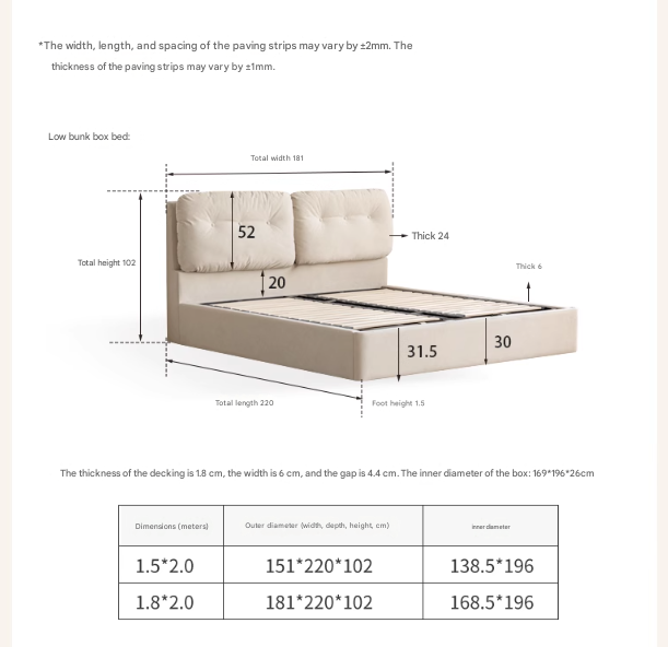 Cloud Upholstered Storage Bed with Tufted Wingback Headboard