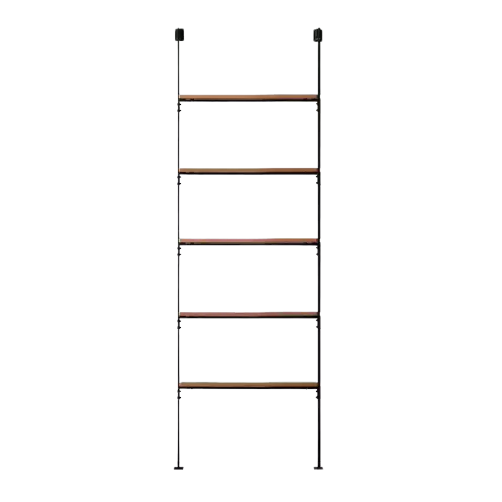 Oak Solid Wood Industrial Style Multi-layer Storage Rack