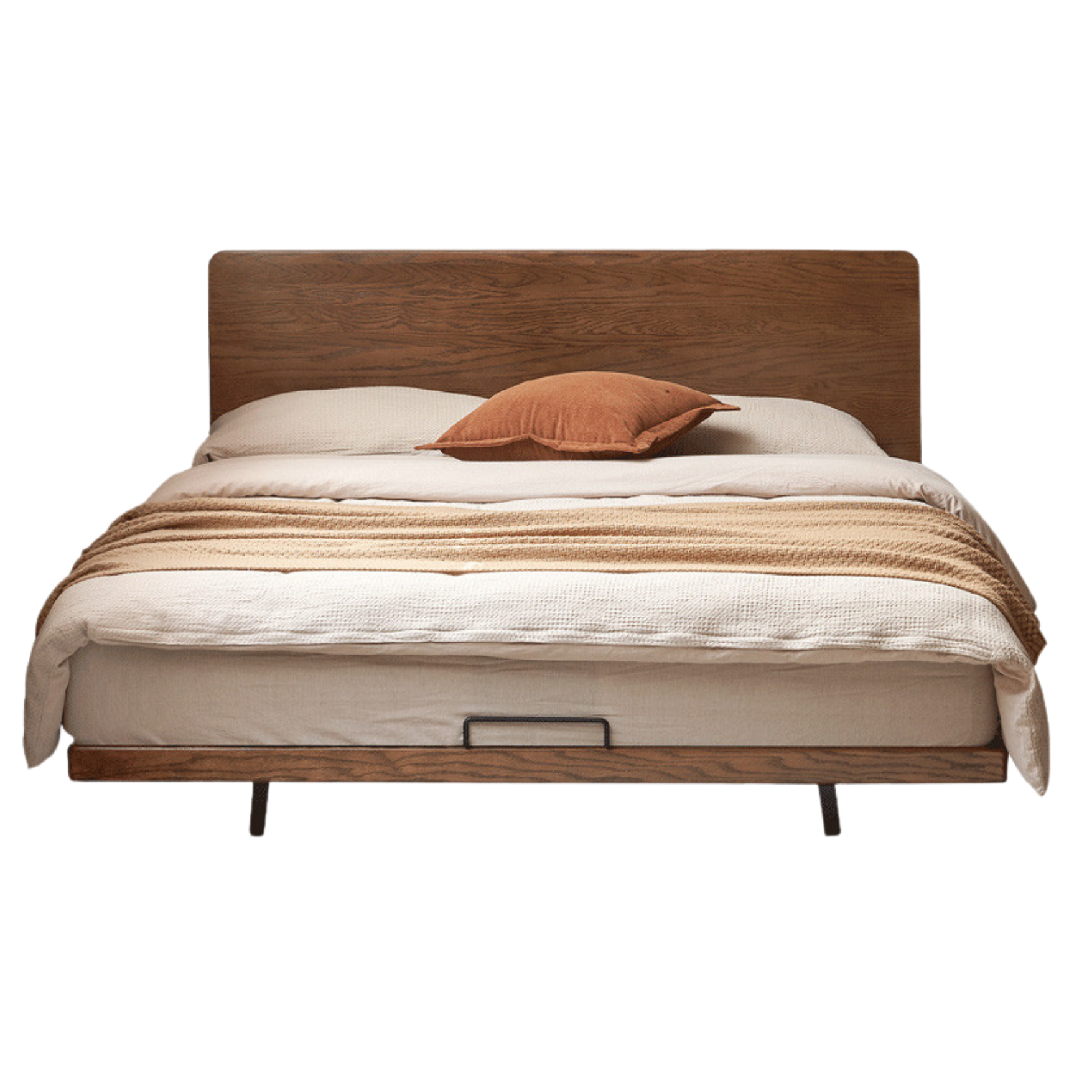 Rubber wood, Oak Solid Wood Suspended Bed