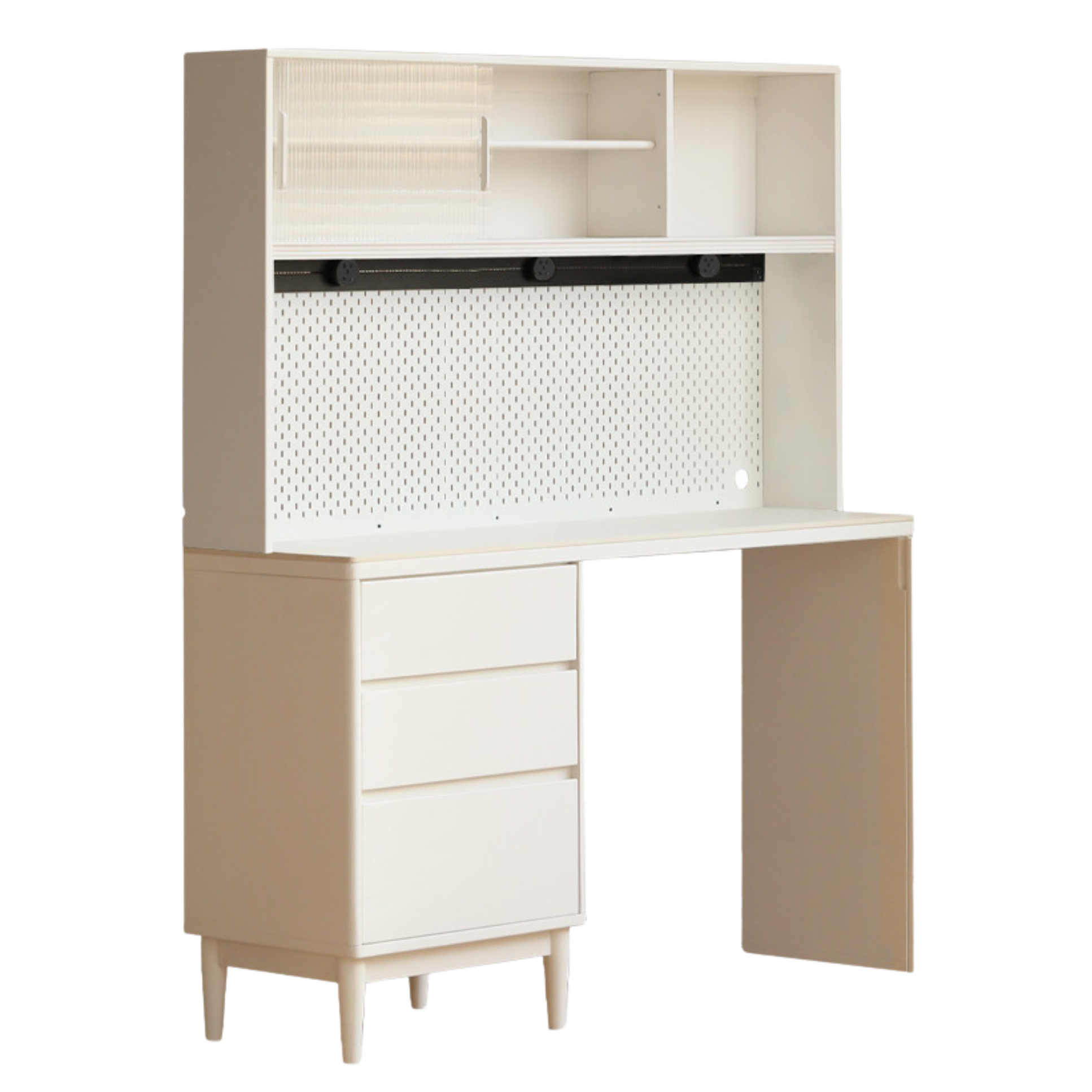 Poplar Solid Wood, Solid RubberWood Multifunctional High Rock Plate Dining Sideboard