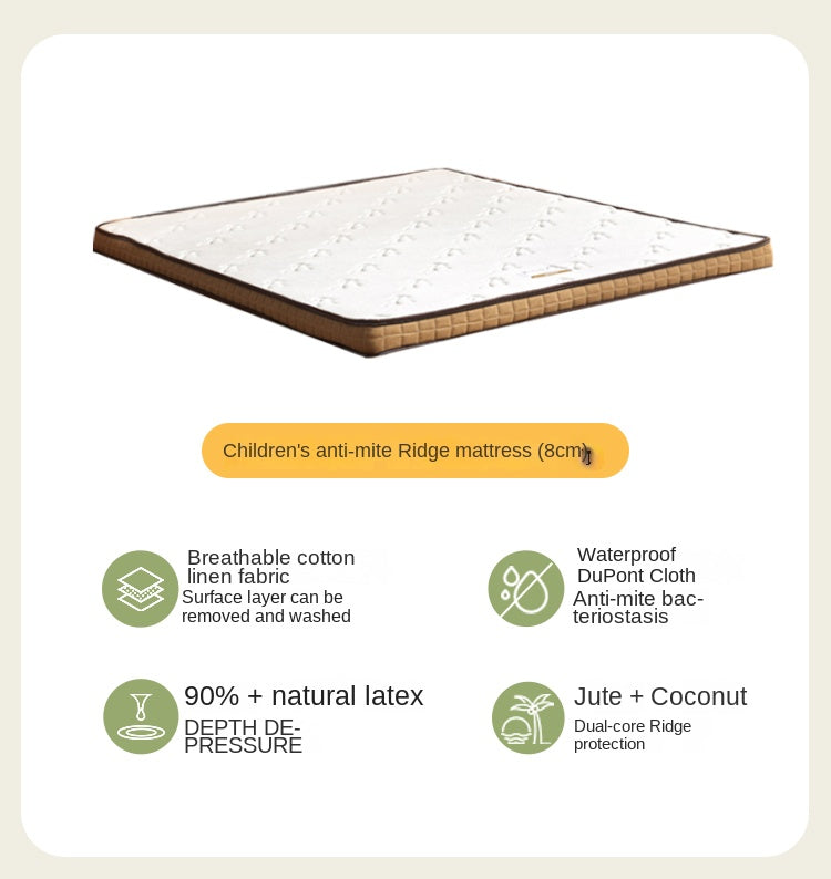 Beech Solid Wood Children's with Scalloped Frame biscuit bed