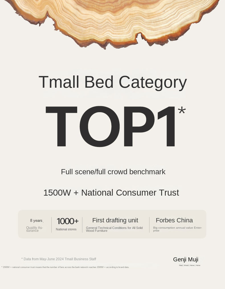 Oak Solid Wood Modern Genuine Leather, Organic Leather Storage Bed