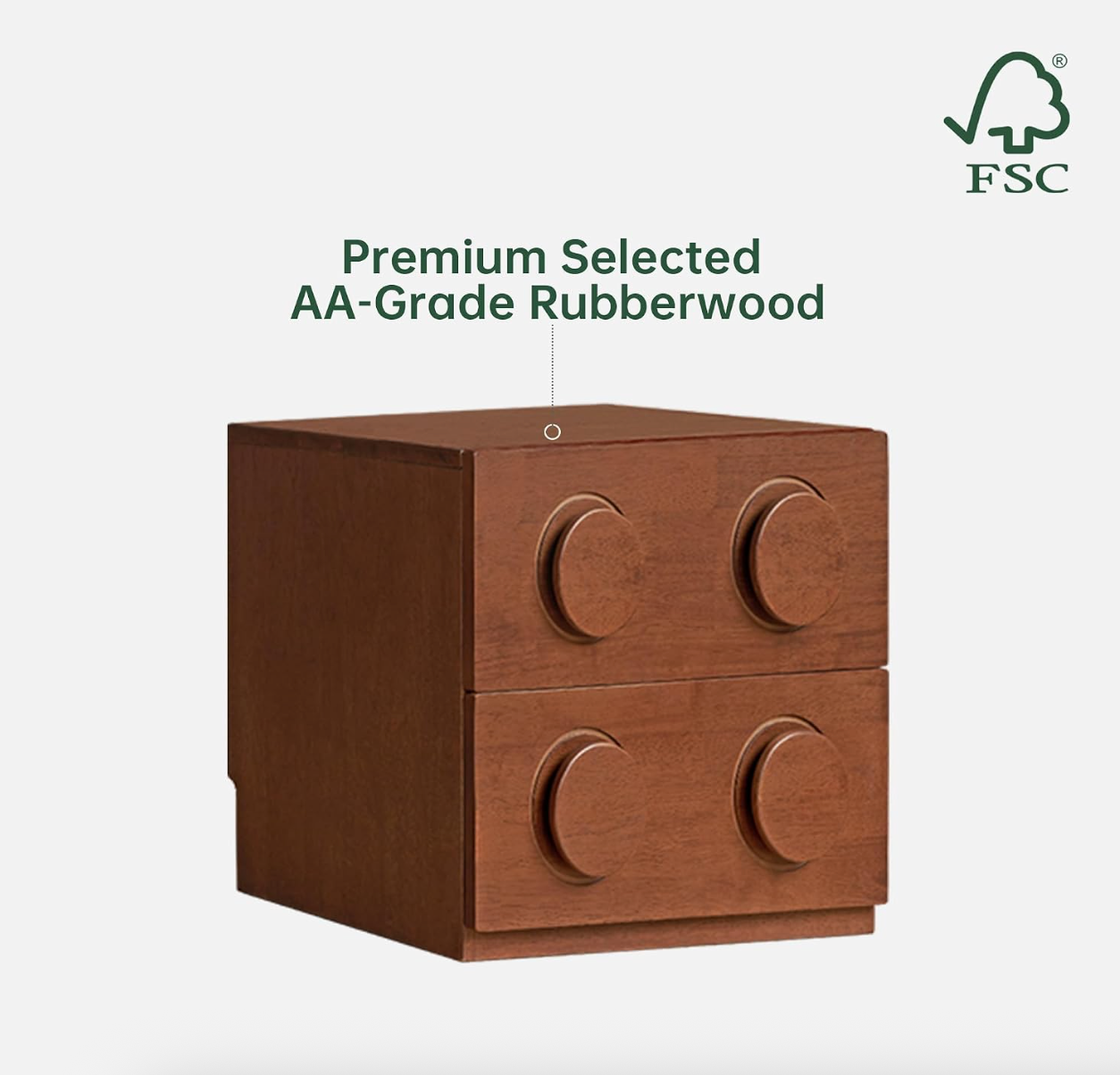 Ash, Rubberwood, Oak Solid Wood Floor-Standing Module Combination TV Stand