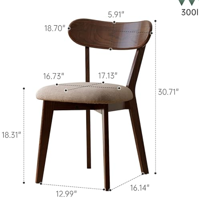 Oak Solid Wood Telescopic Folding Dining Table