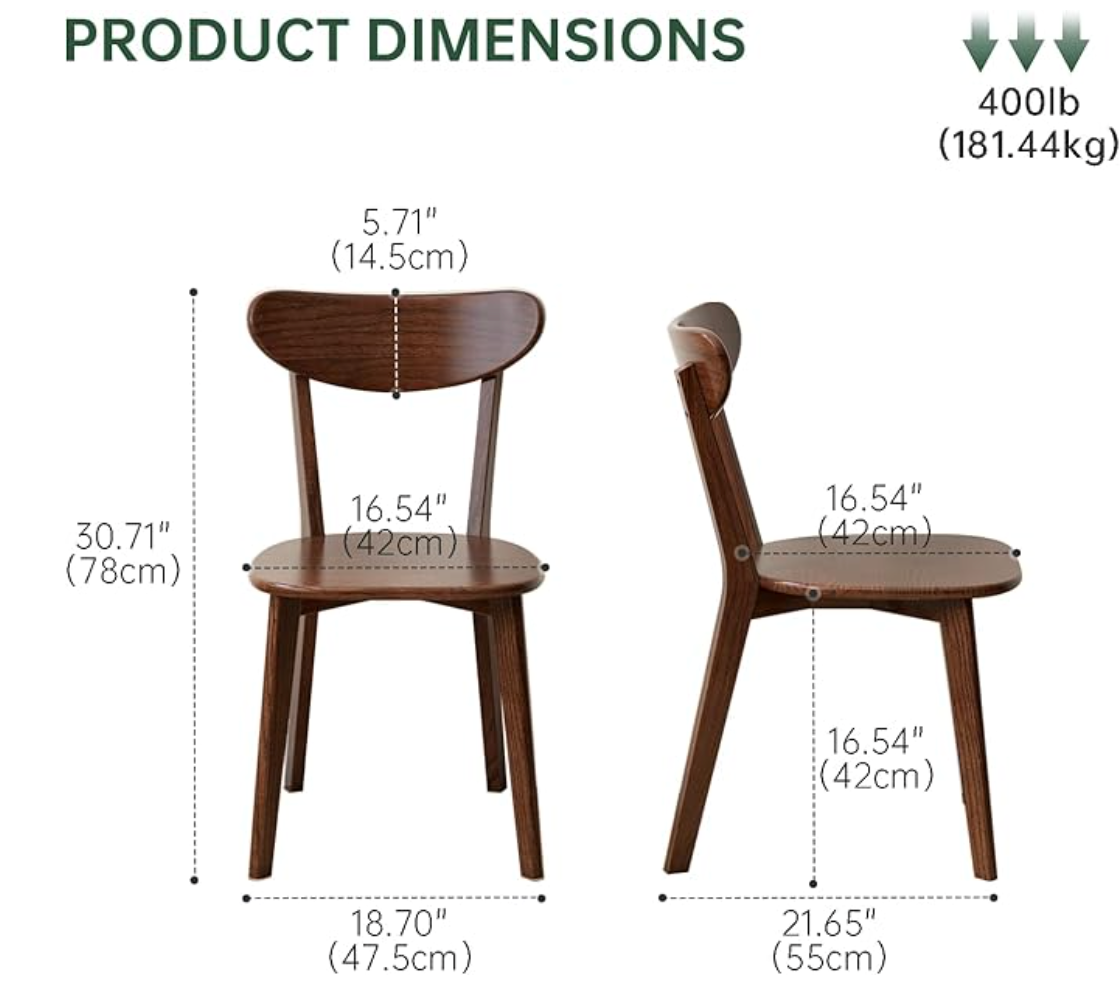 Oak Solid Wood Retractable Tabletop Dining Table