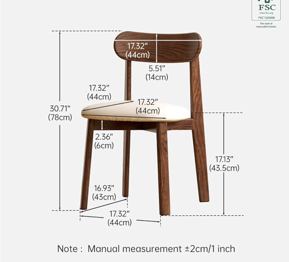 Ash Solid Wood Round Dining Table with Arched Hollow Pedestal Base