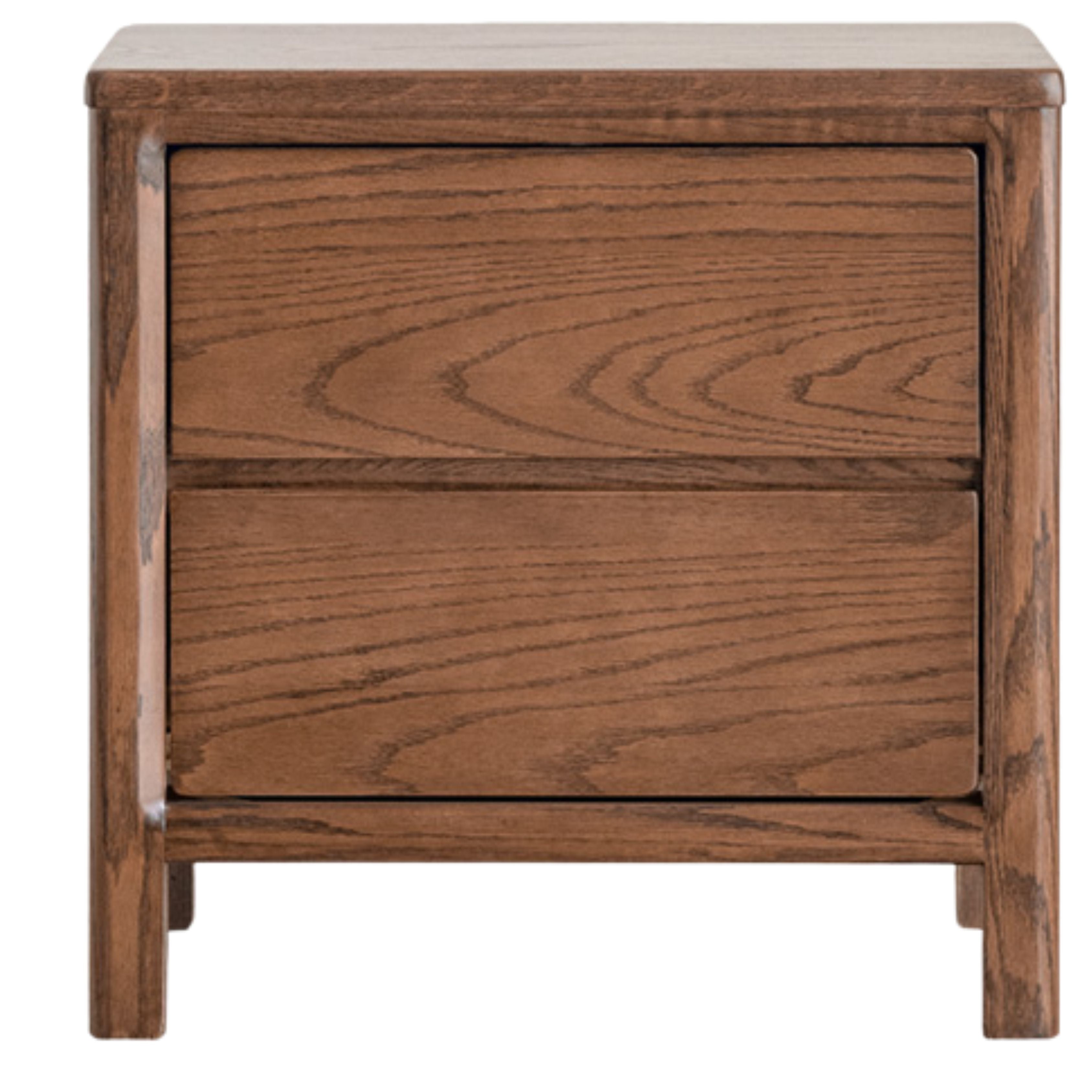 Oak Full Solid Wood Bedside Cabinet