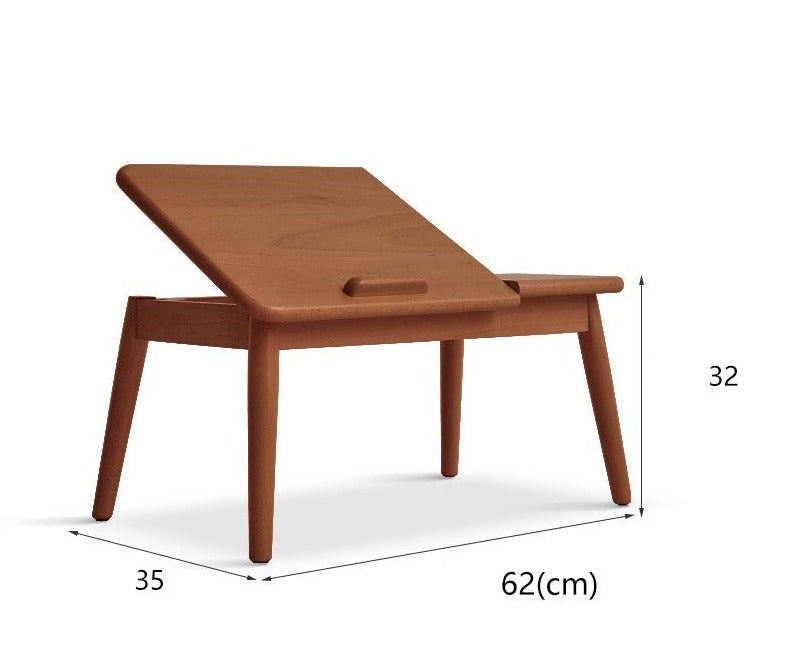 Oak , Beech solid wood bay window table"