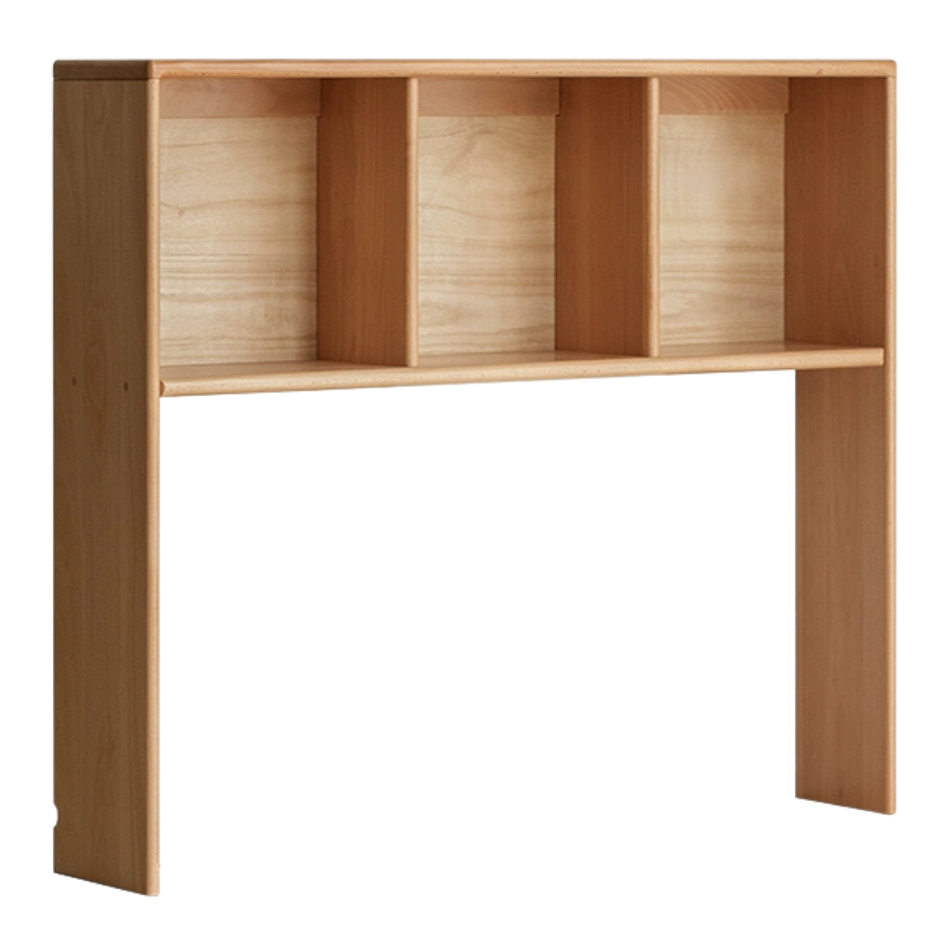 Beech, Oak, Poplar Solid Wood Study Desk with Shelf