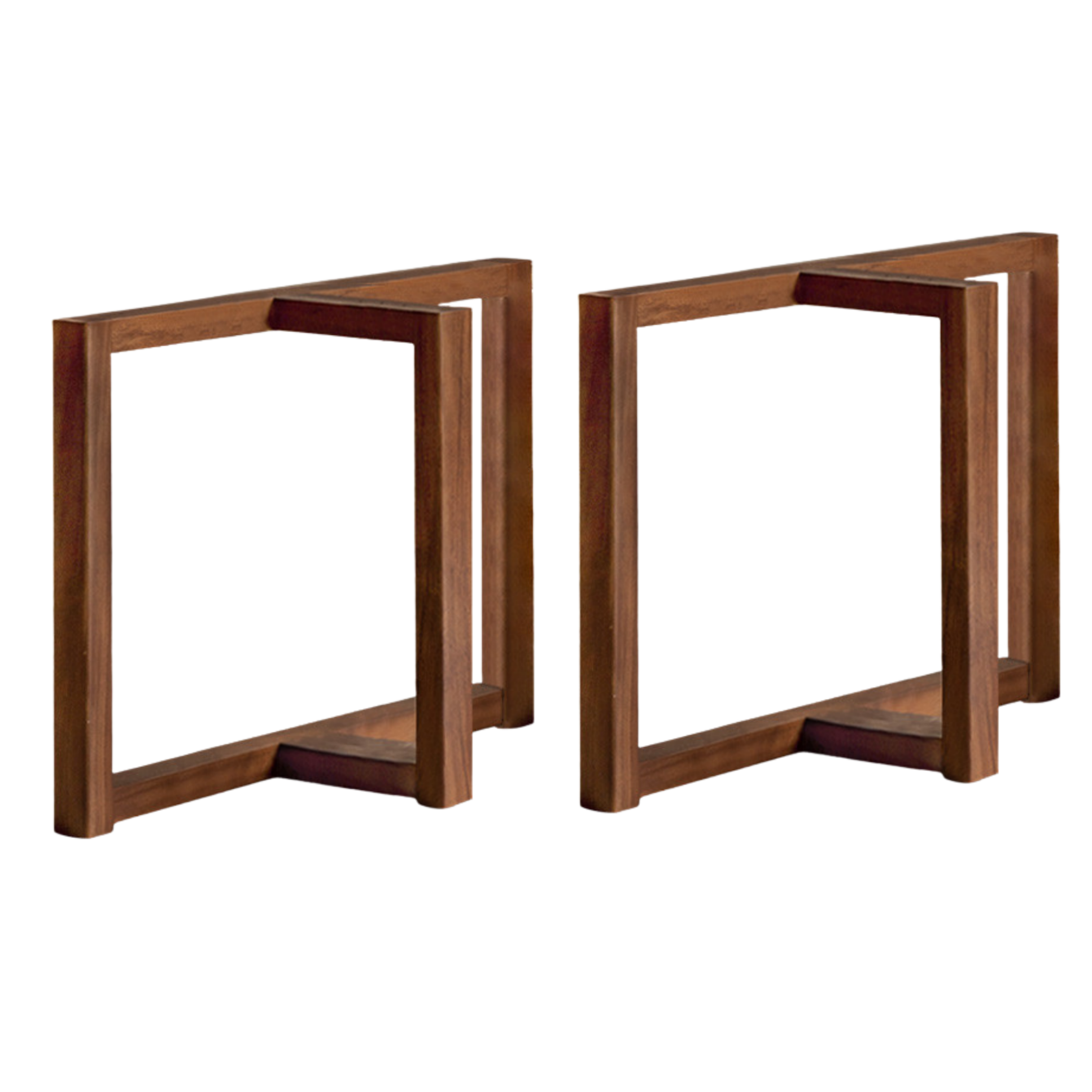 Black Walnut, South American Walnut, Ash Solid Wood, Metal, Acrylic Table Legs