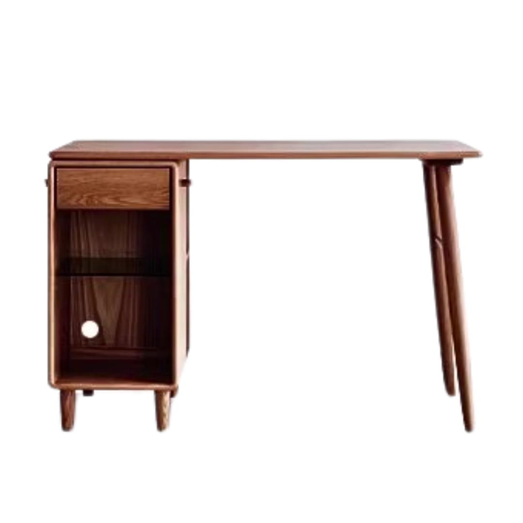 Oak Solid Wood Double Office Desk