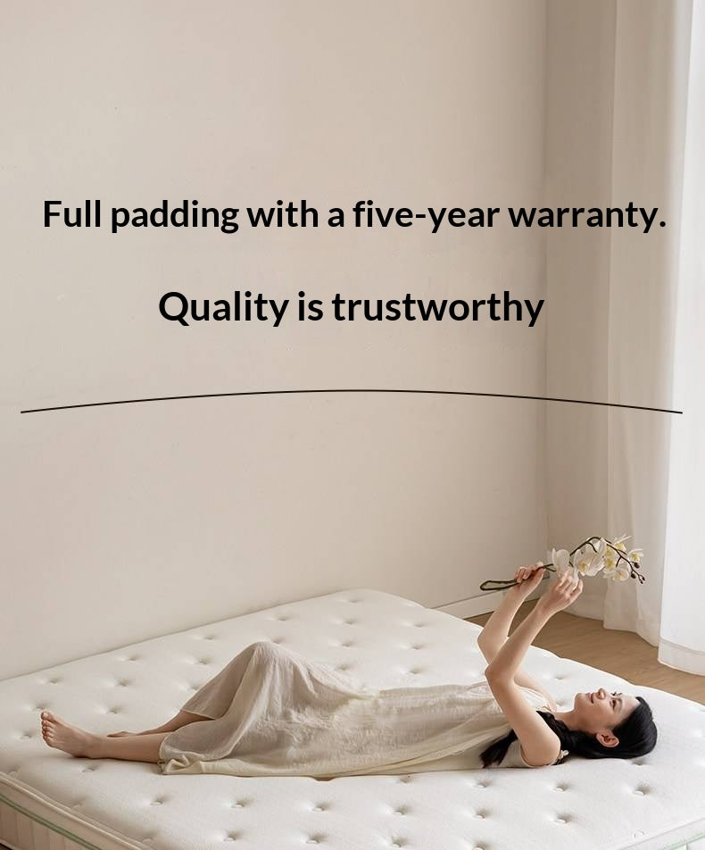 Zero-Glue Lily of the Valley Independent Spring Thick Mattress — Memory Foam, Anti-Mite Latex Support