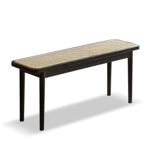 Oak solid wood Corded Bench: