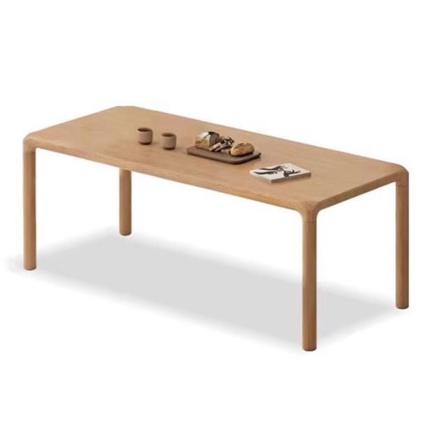 Ash Solid Wood Japanese Modern Dining Table