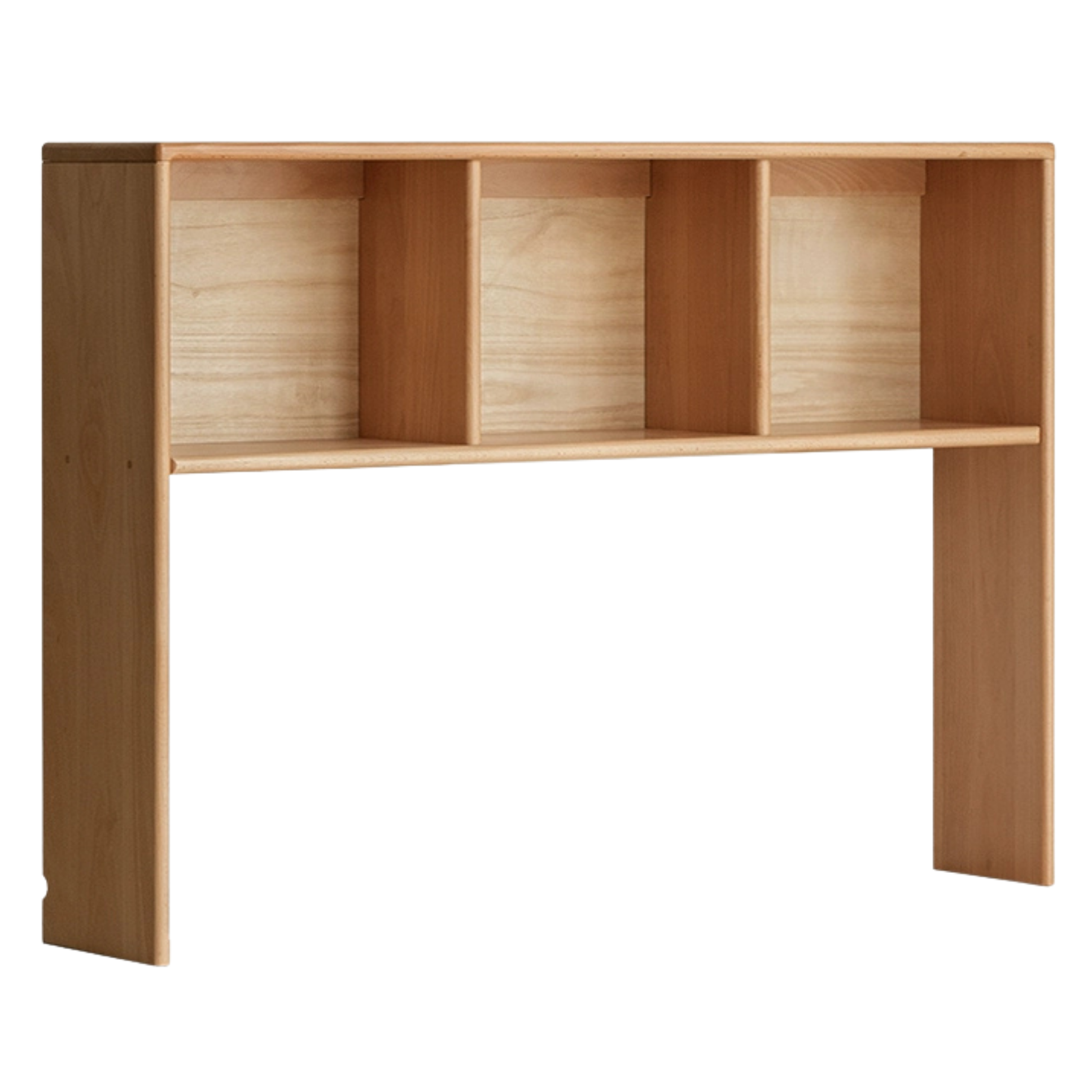 Beech, Oak, Poplar Solid Wood Study Desk with Shelf