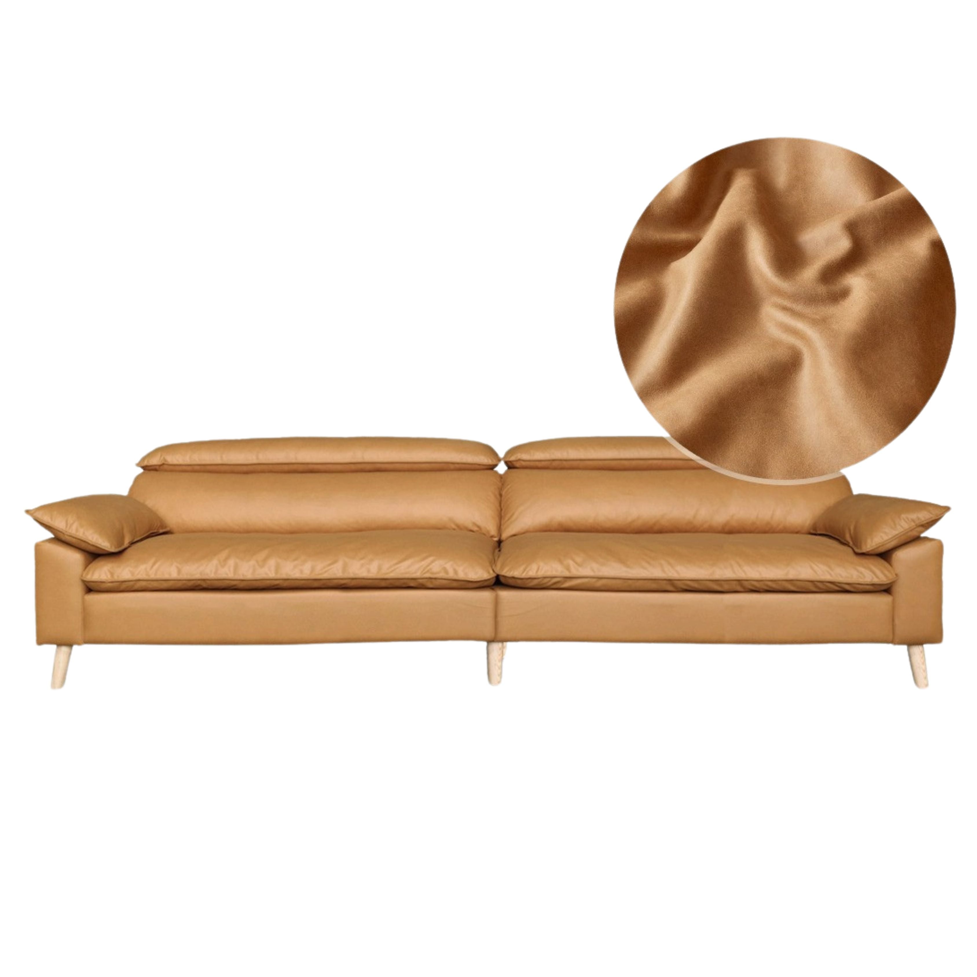 Ash Fabric Sofa Living Room