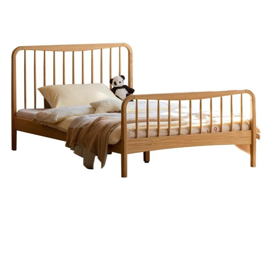 Oak Solid Wood Children's High Head Windsor Bed