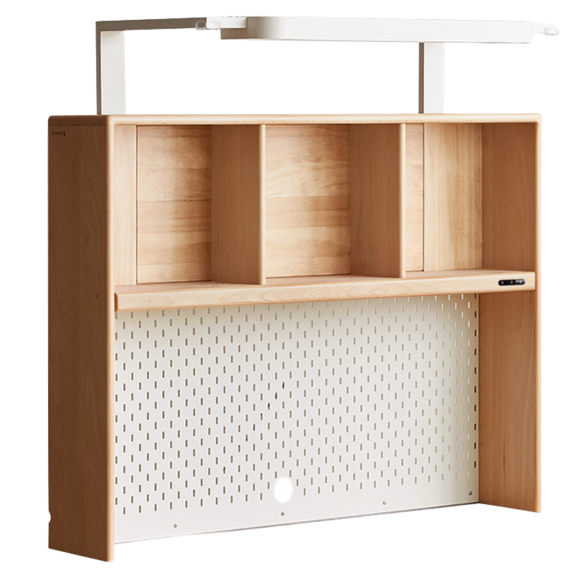 Beech, Oak, Poplar Solid Wood Study Desk with Shelf