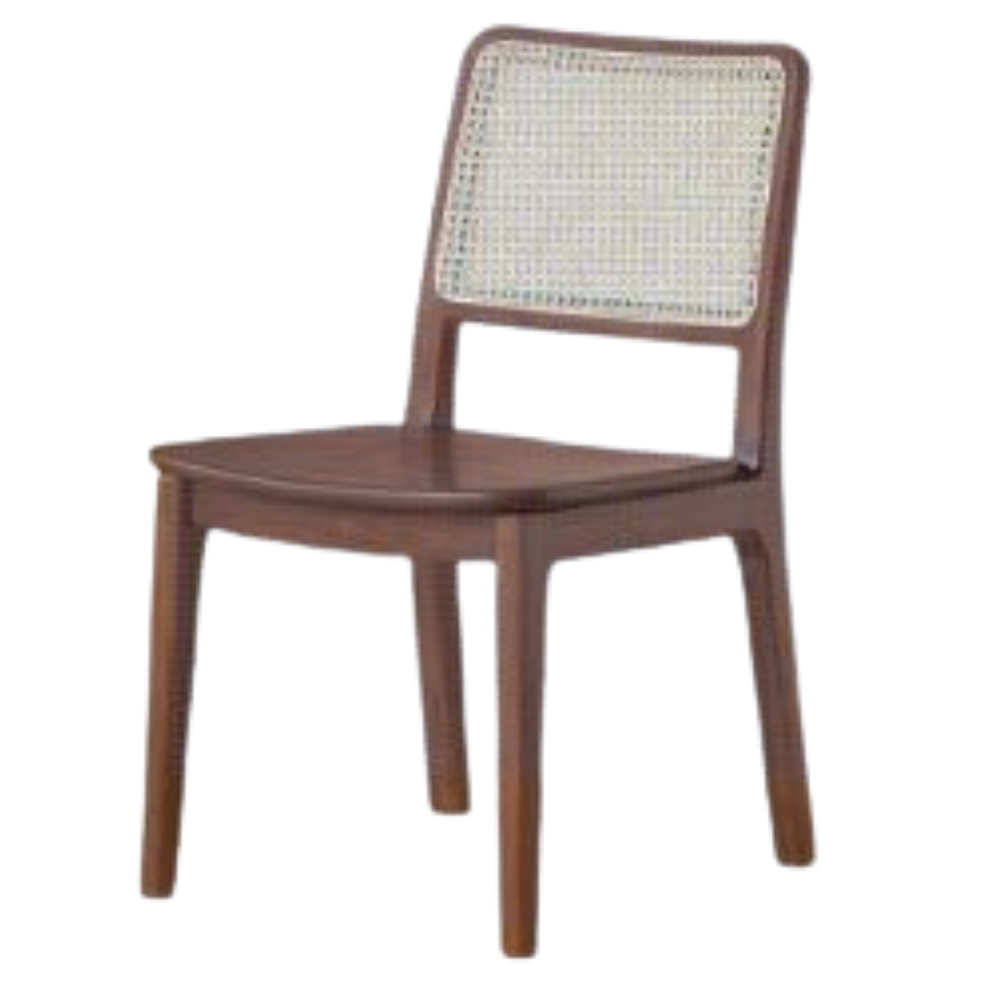 4 pcs Black Walnut, Oak Solid Wood Dining Chair