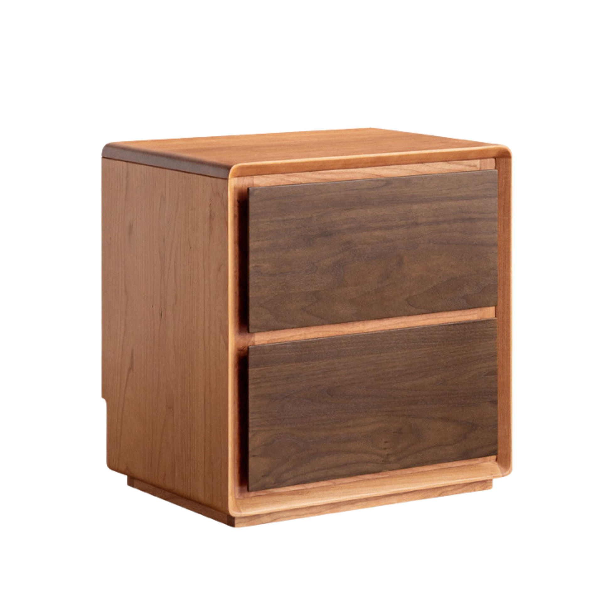 Black Walnut, Cherry Solid Wood Nightstand