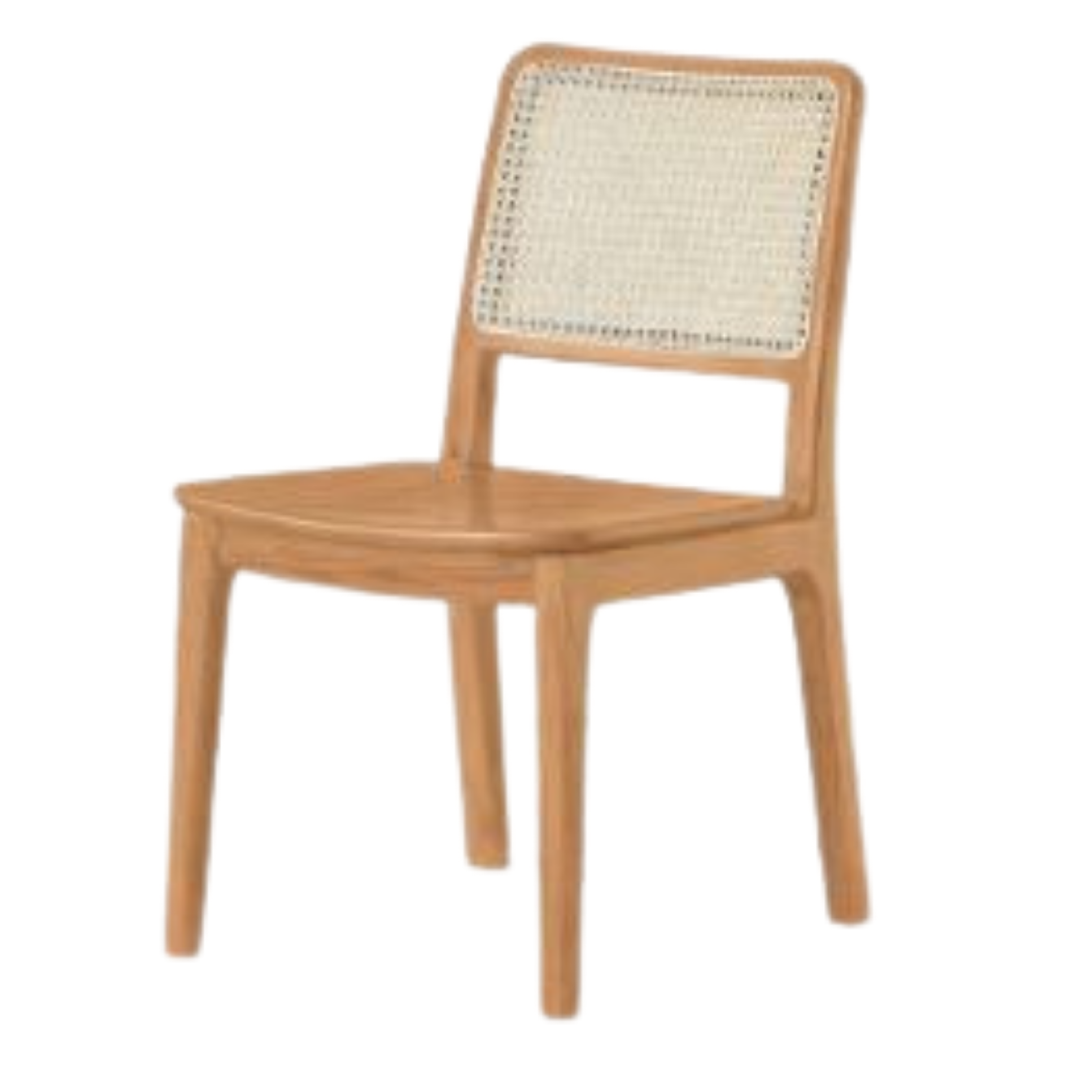 4 pcs Black Walnut, Oak Solid Wood Dining Chair