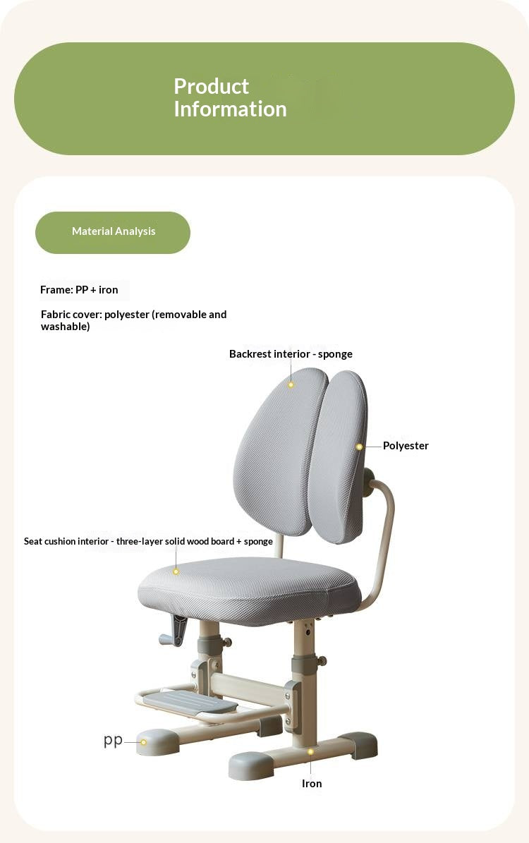 Adjustable Hand-cranked Height  Chair
