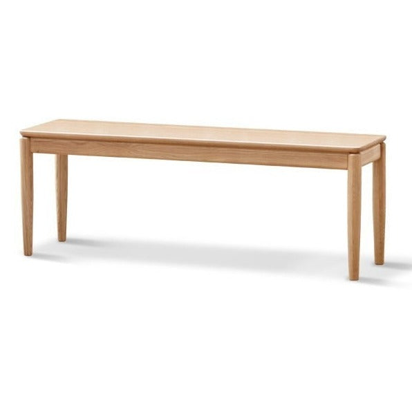 Oak Solid Wood Rectangular Bench