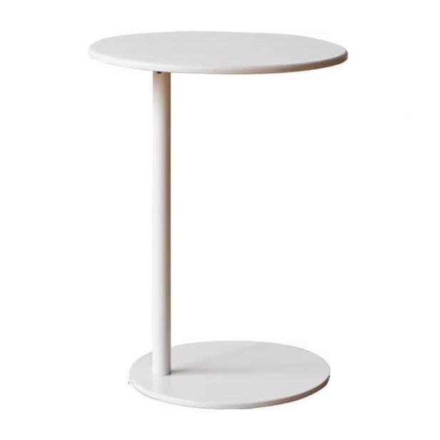 Rock Board Small Cream Style Modern Side Table