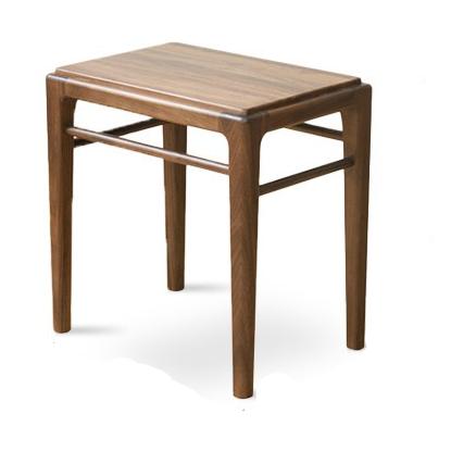 Ash solid wood Nordic soft makeup stool