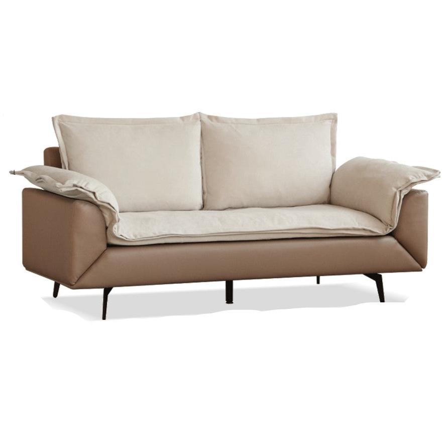 Fabric Straight Sofa Modern Simple