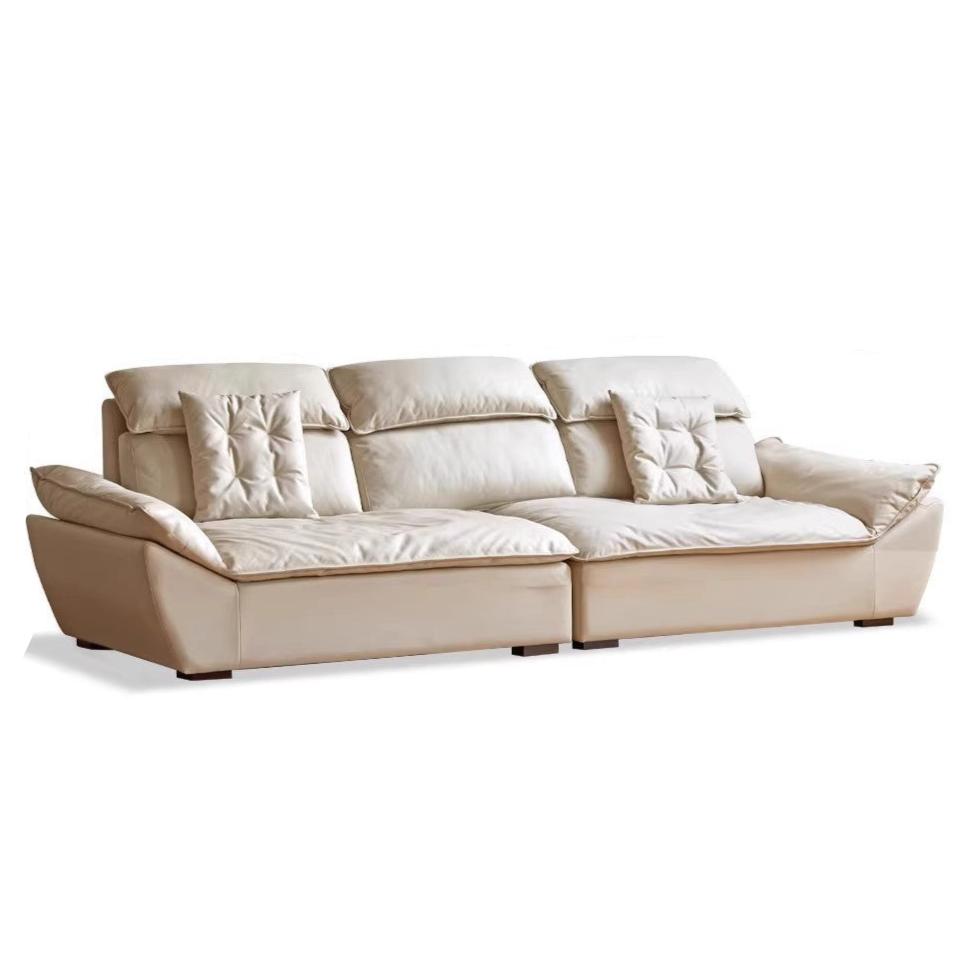 Technology Fabric Sofa Sailing Cream Style