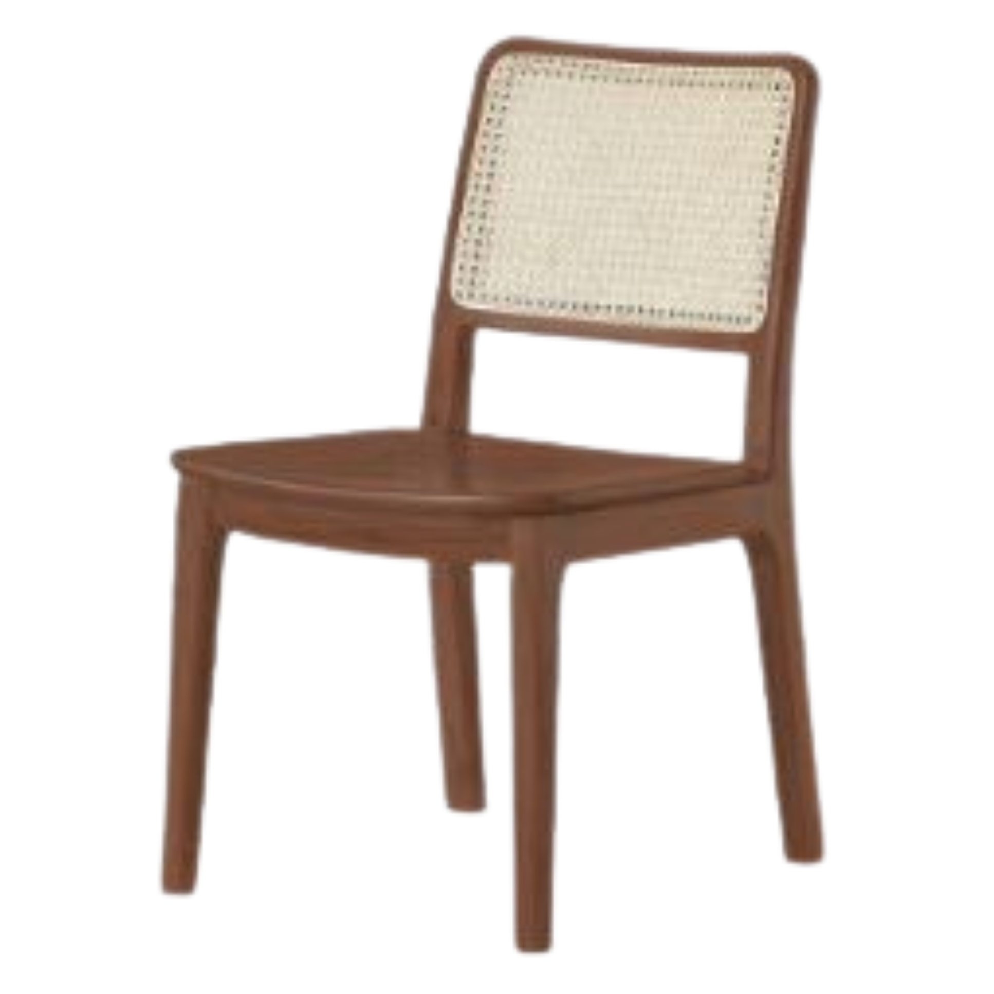4 pcs Black Walnut, Oak Solid Wood Dining Chair