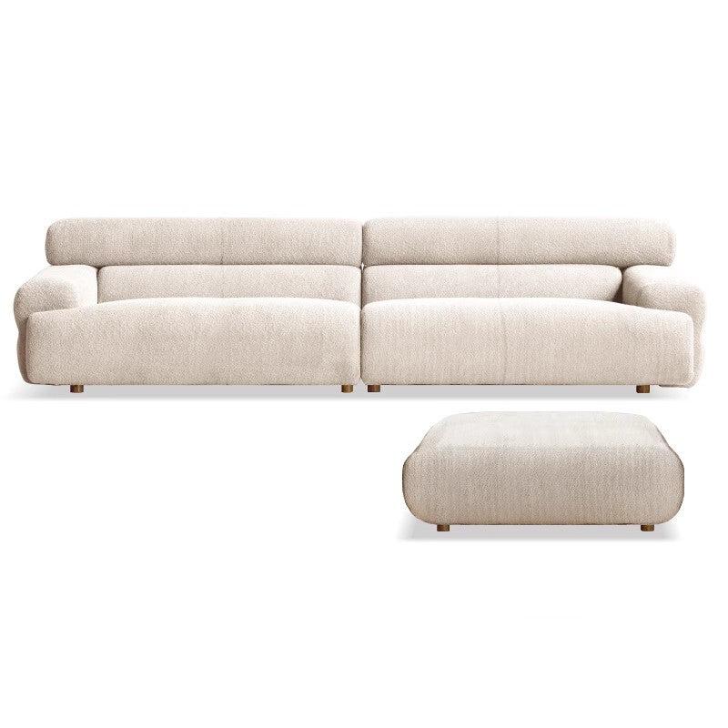 Fabric Modular Lambskin Sofa