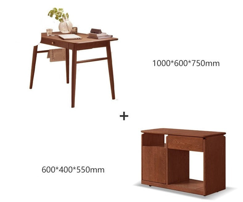 Cherry Wood, Black walnut ,Oak Solid Wood office desk-