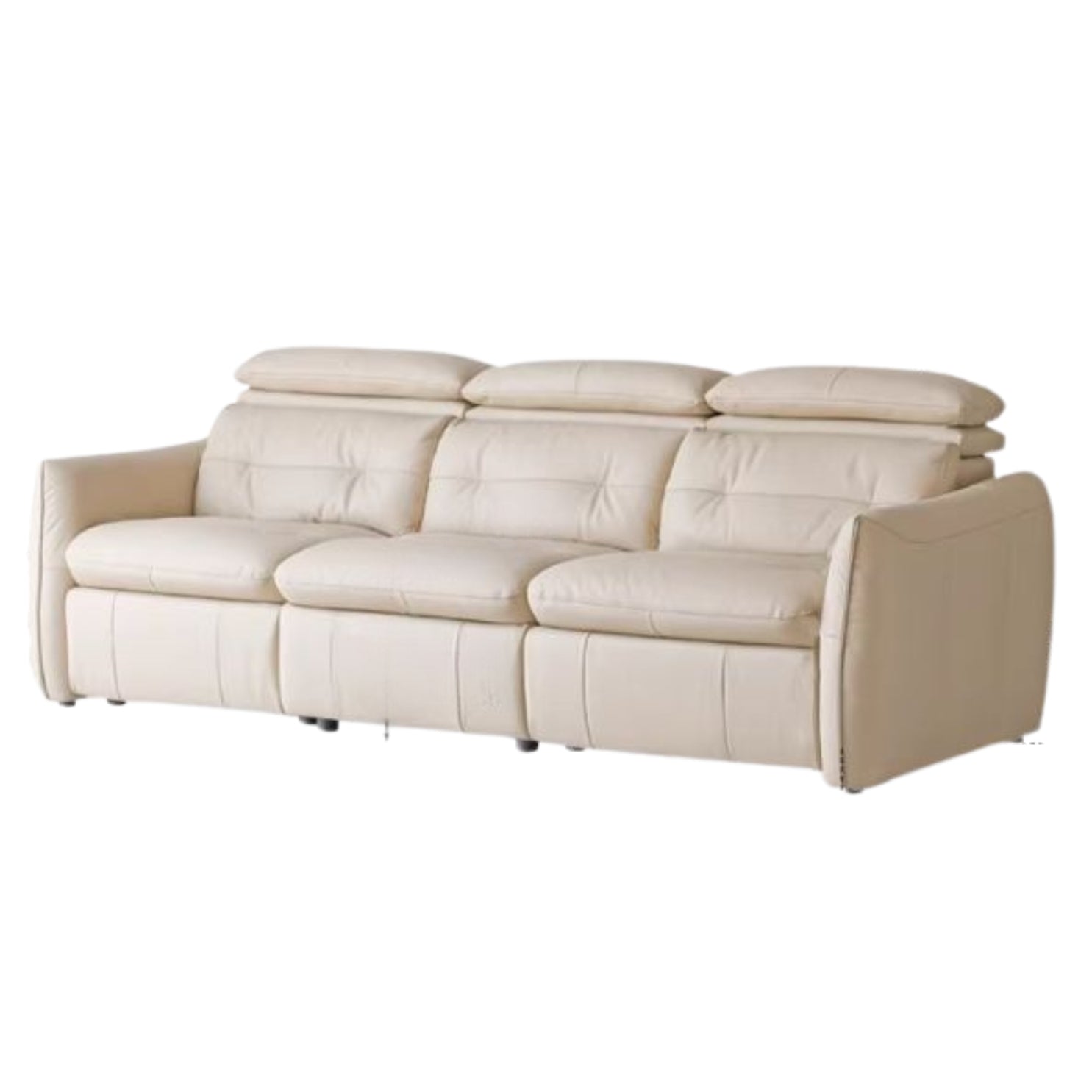 Leather Electric Luxury High Backrest Sofa
