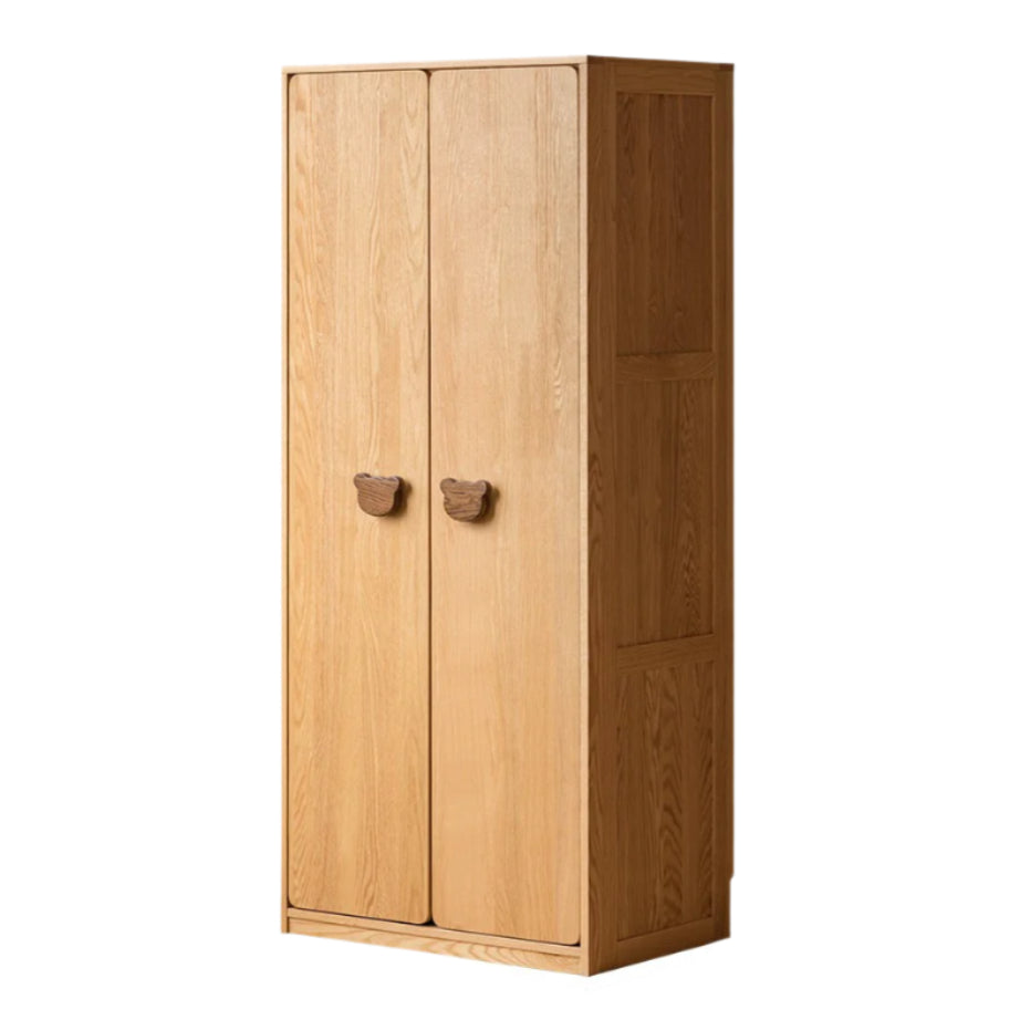 Oak Solid Wood Children's Wardrobe