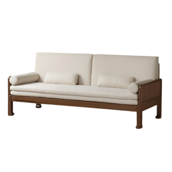 Black Walnut, Oak Solid Wood Foldable Sofa Bed