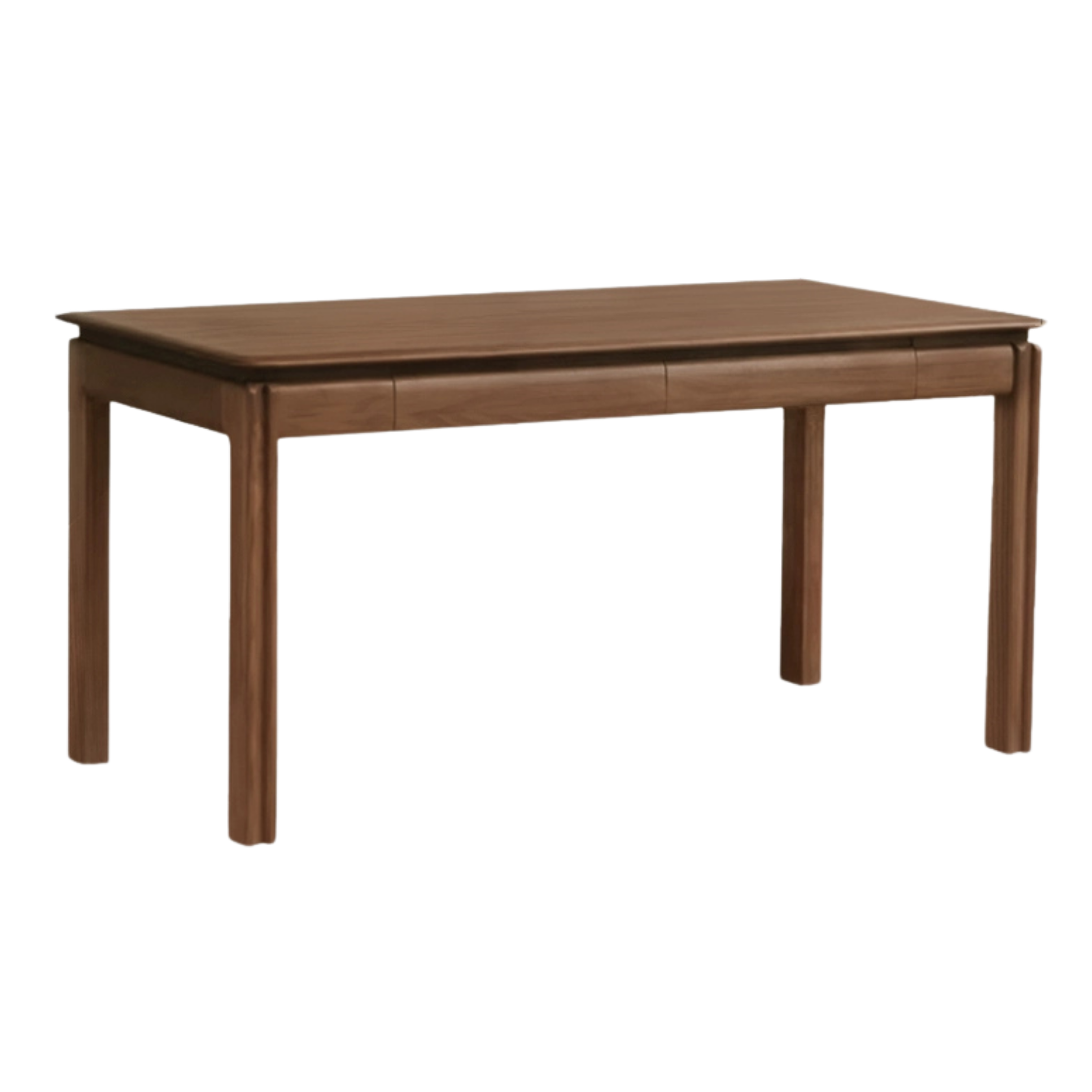 Black Walnut, Ash, Sandalwood Solid Wood Modern Large Office Table