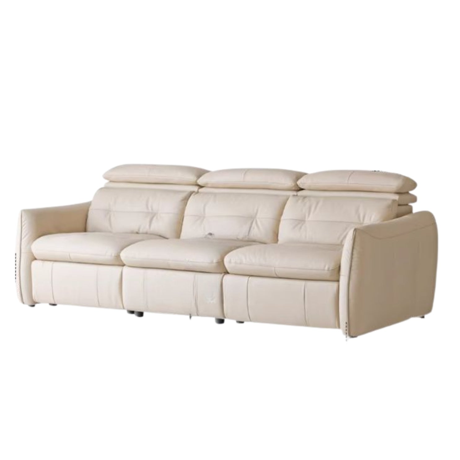 Leather Electric Luxury High Backrest Sofa