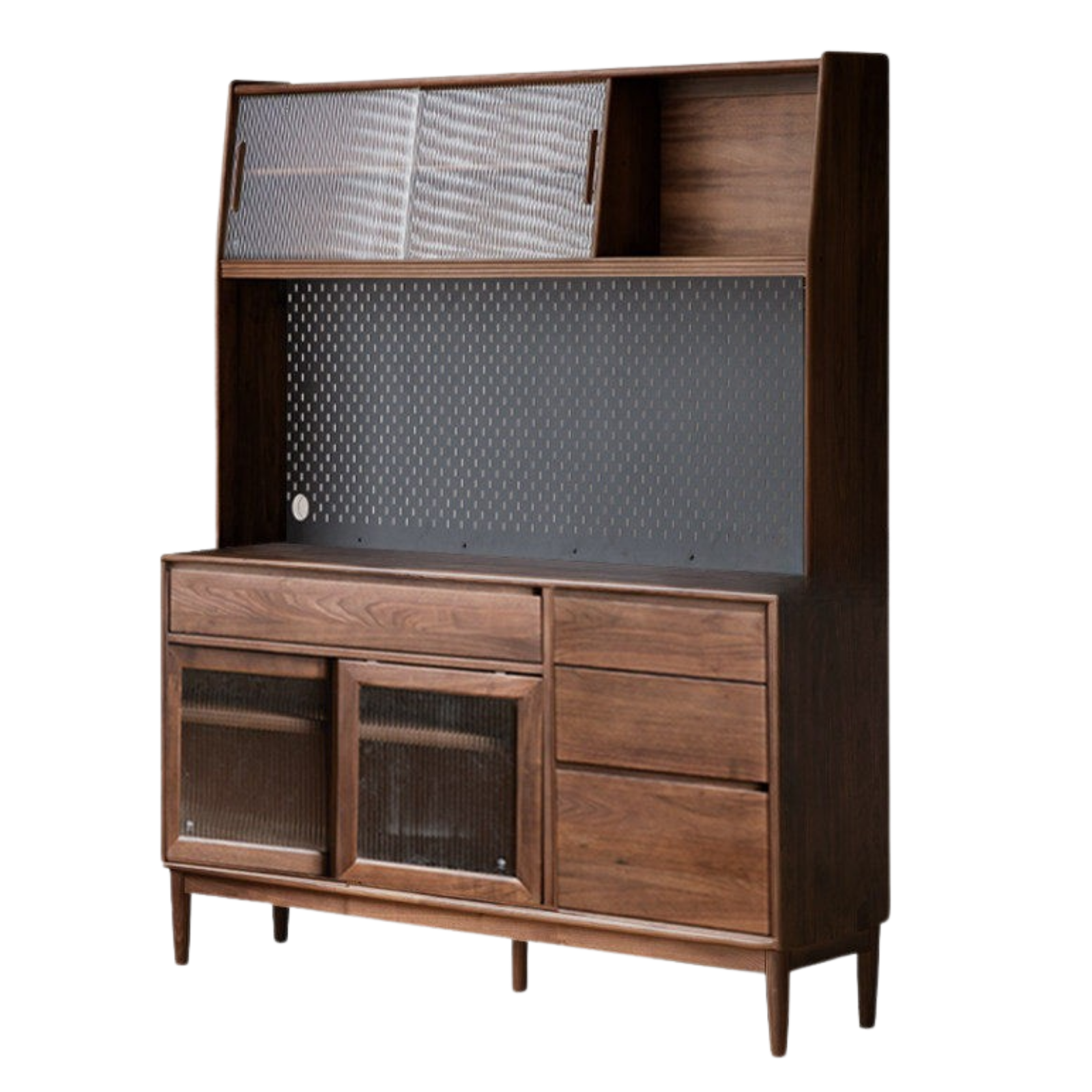 Black Walnut Solid Wood Simple Modern Sideboard
