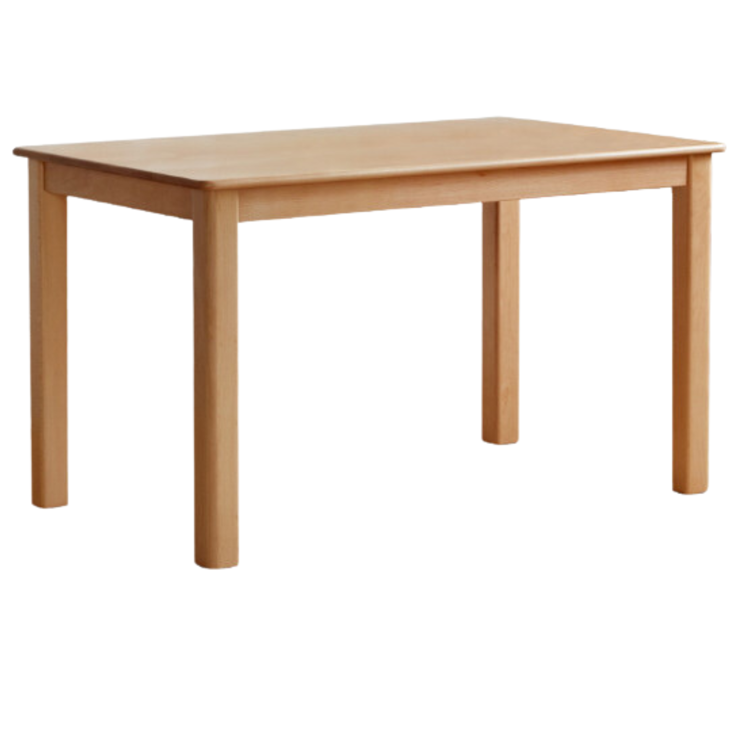 Beech solid wood modern simple dining table