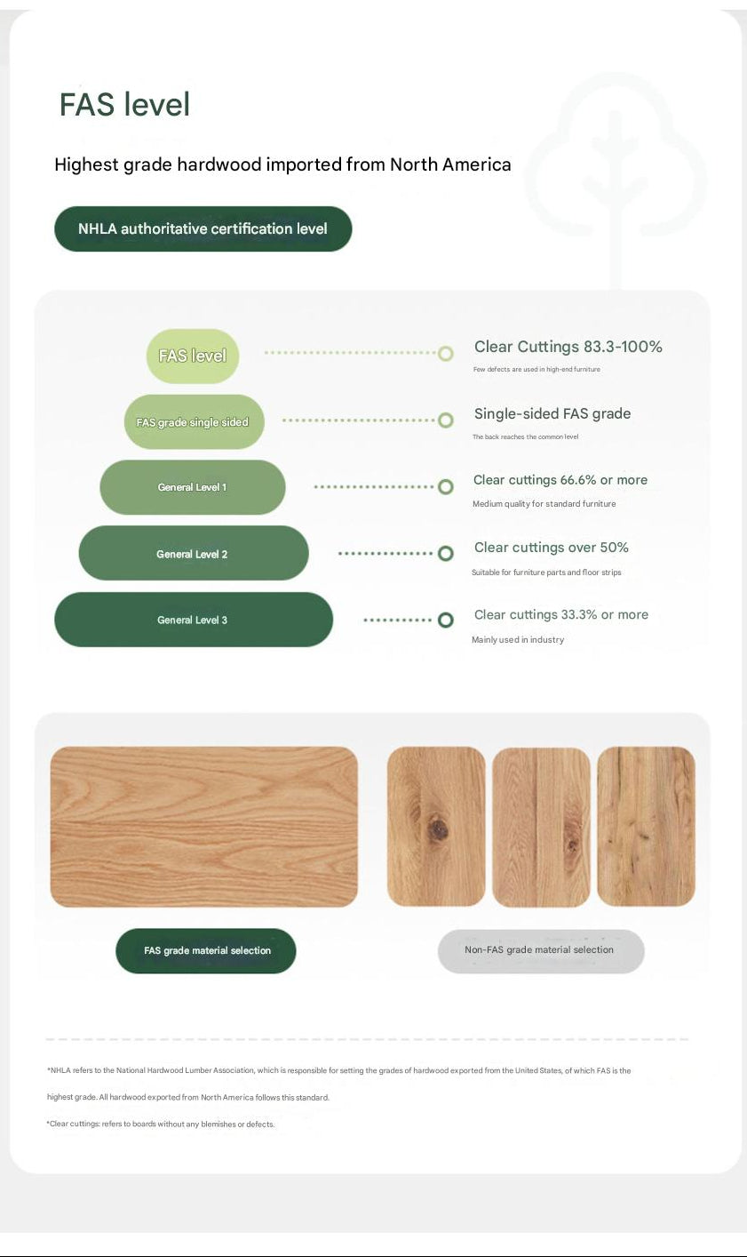 Oak, Black Walnut, Beech Solid Wood Lifting Side Table