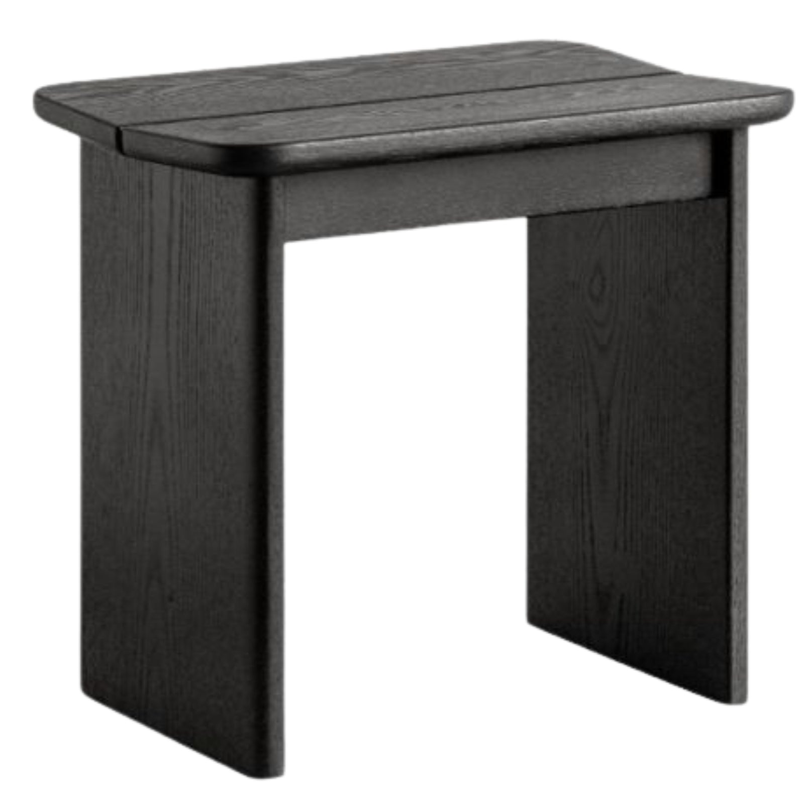 Ash Solid Wood Casual Square Stool