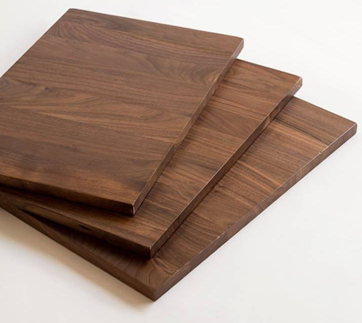 Black Walnut Solid Wood Light Luxury Box Bed