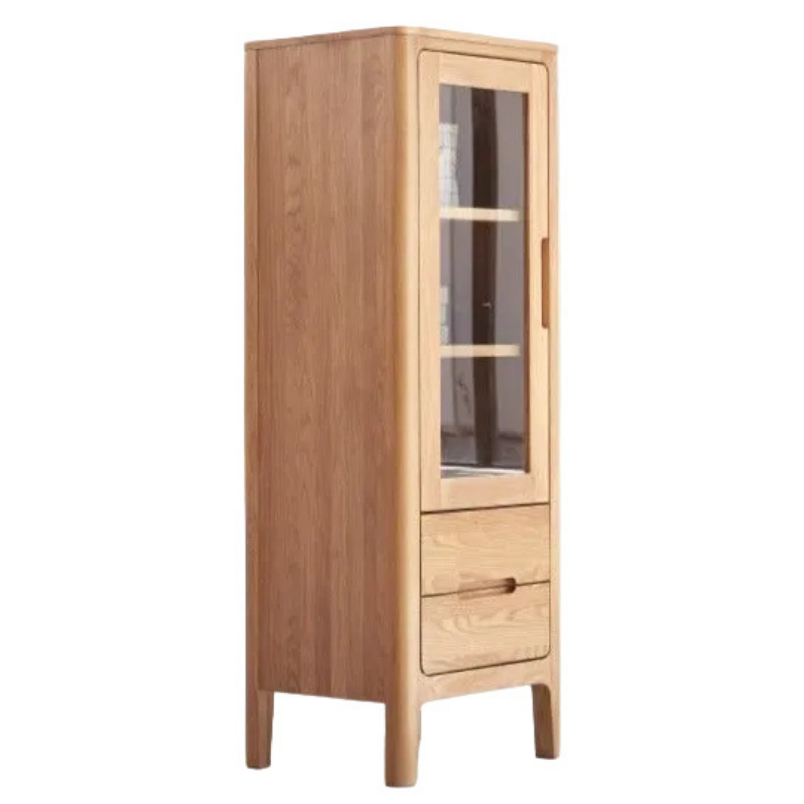 Oak Solid Wood Nordic Side Cabinet