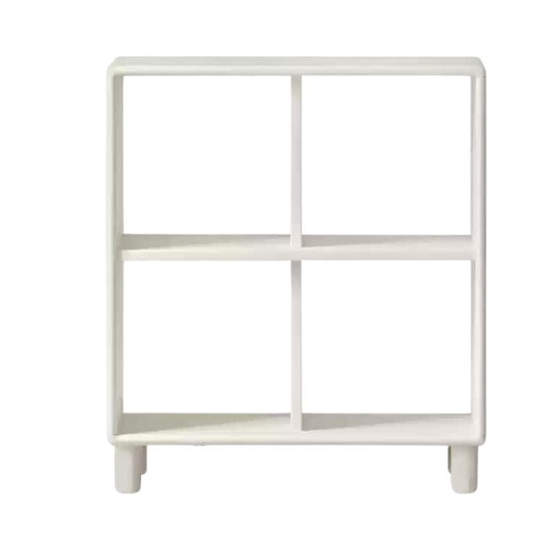 Rubber Solid Wood Modern Cream Style Floor Children's Bookcase