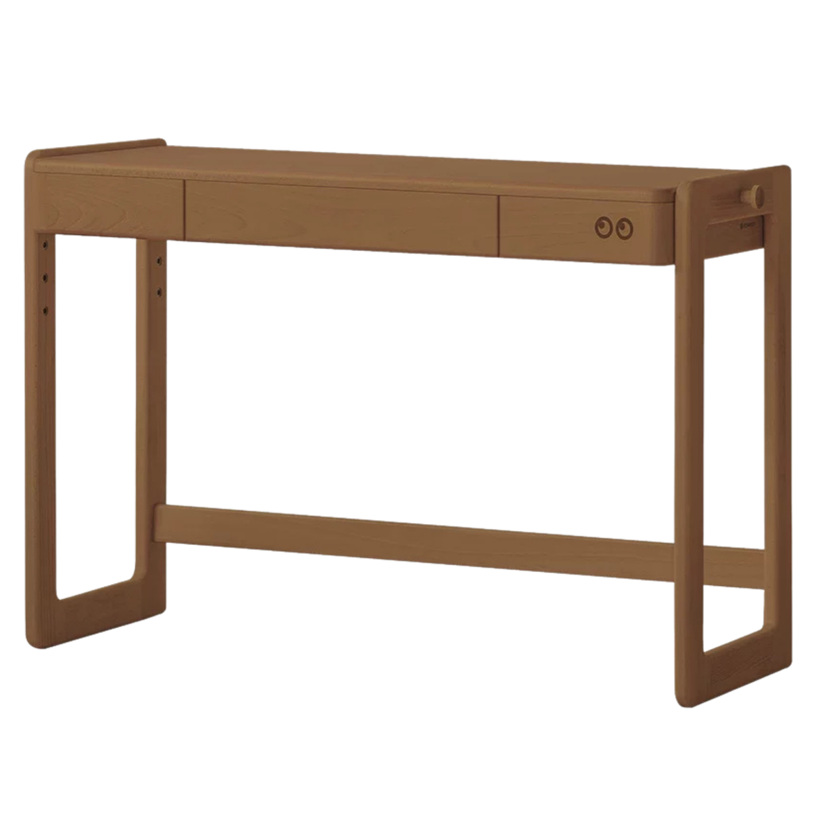 Beech Solid Wood, Solid RubberWood Liftable Kids Study Desk